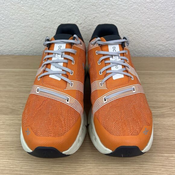 On Shoes Men’s Size 11 Cloudgo Turmeric Aloe Orange Mesh Running Sneakers - Picture 3 of 9